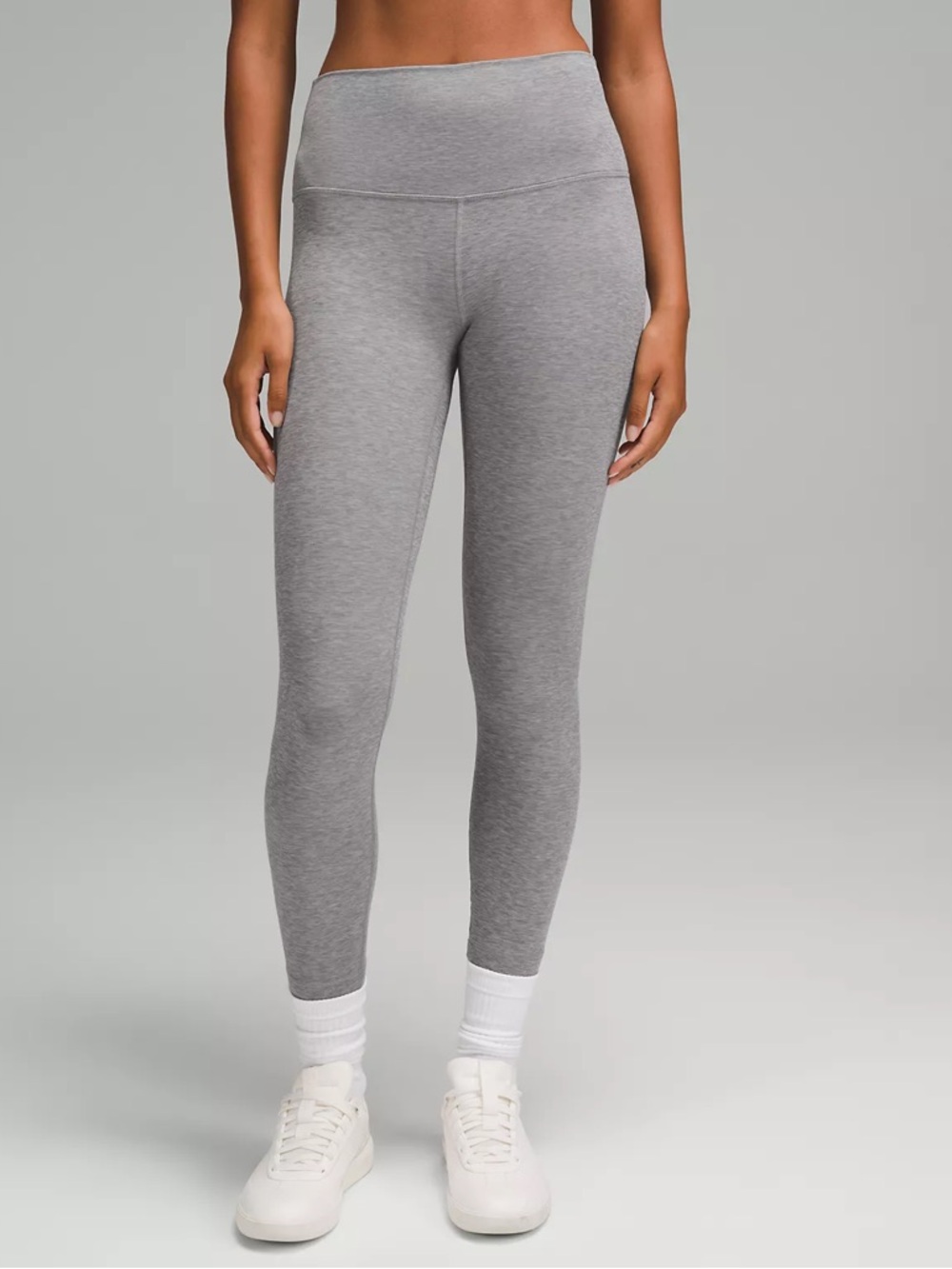 lululemon athletica Heather Gray High-Rise Leggings